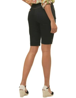 Bermuda noir coton