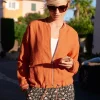 Bombers orange100% Lin