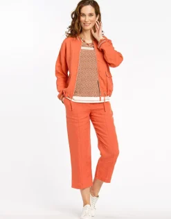 Bombers orange100% Lin