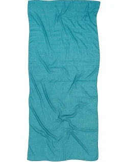 Foulard bleu paillettes