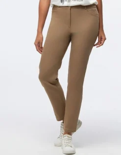 Jean ajusté 7/8ème beige