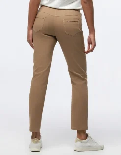 Jean ajusté 7/8ème beige