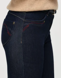 Jean brut 7/8è bi-stretch