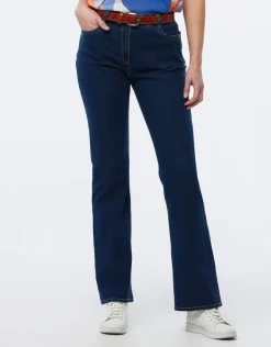 Jean flare coton