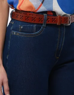 Jean flare coton