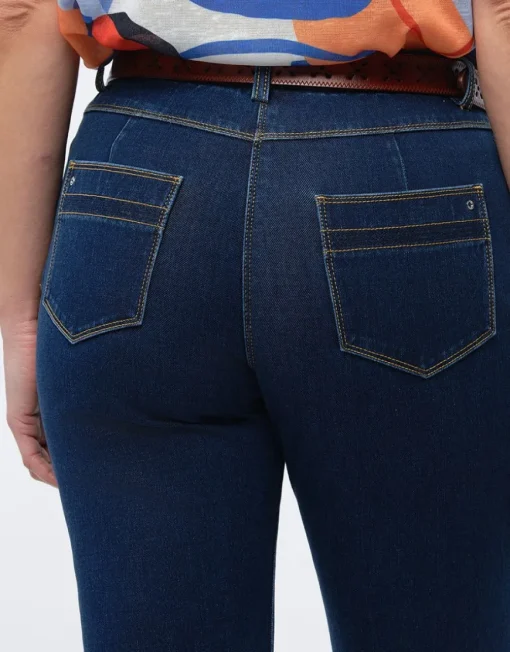 Jean flare coton