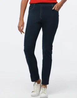 Jegging 7/ème bleu marine