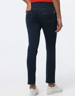 Jegging 7/ème bleu marine