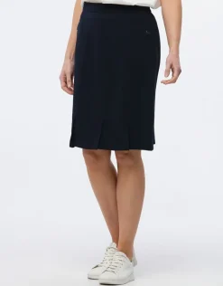 Jupe chic bleu marine
