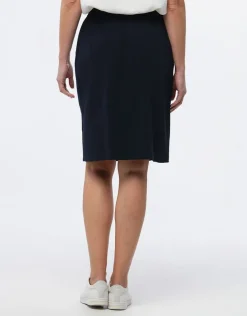 Jupe chic bleu marine