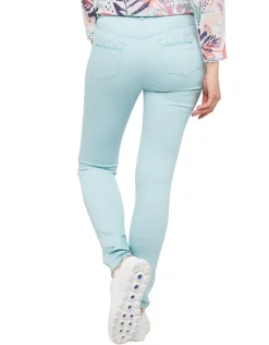 Pantalon coton bleu