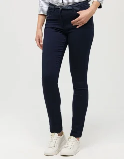 Pantalon marine coton