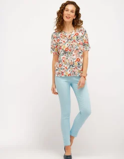 Pantalon 7/8ème ciel