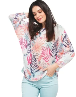 Pull ajouré écru