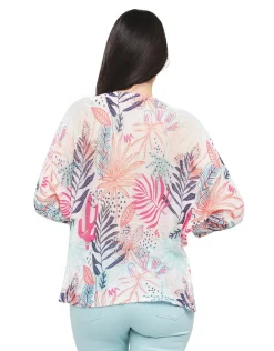 Pull ajouré écru